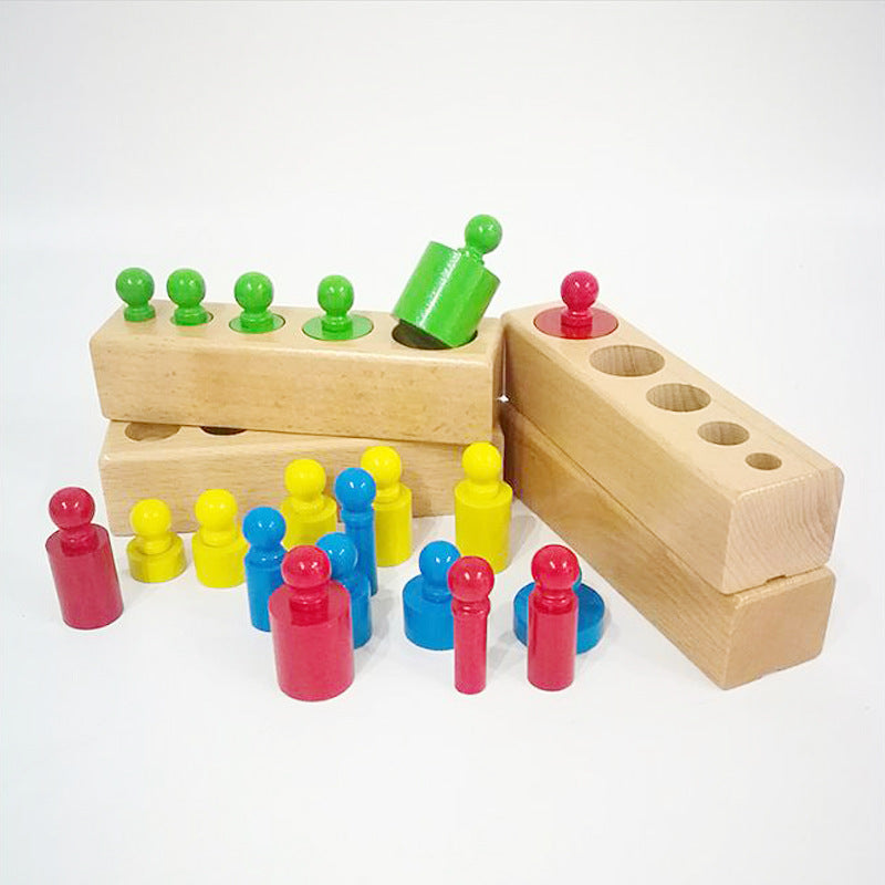 Montessori Colors and Numbers Learning Wooden Toy