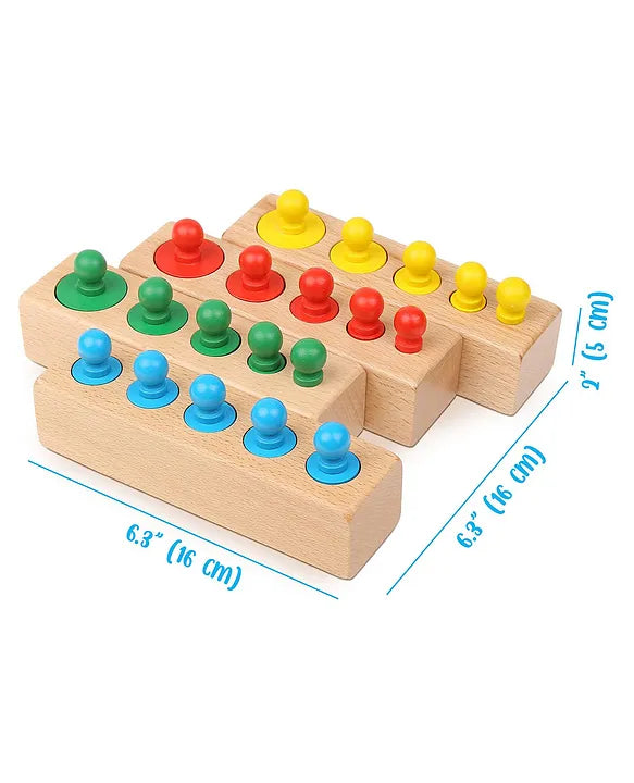 Montessori Colors and Numbers Learning Wooden Toy