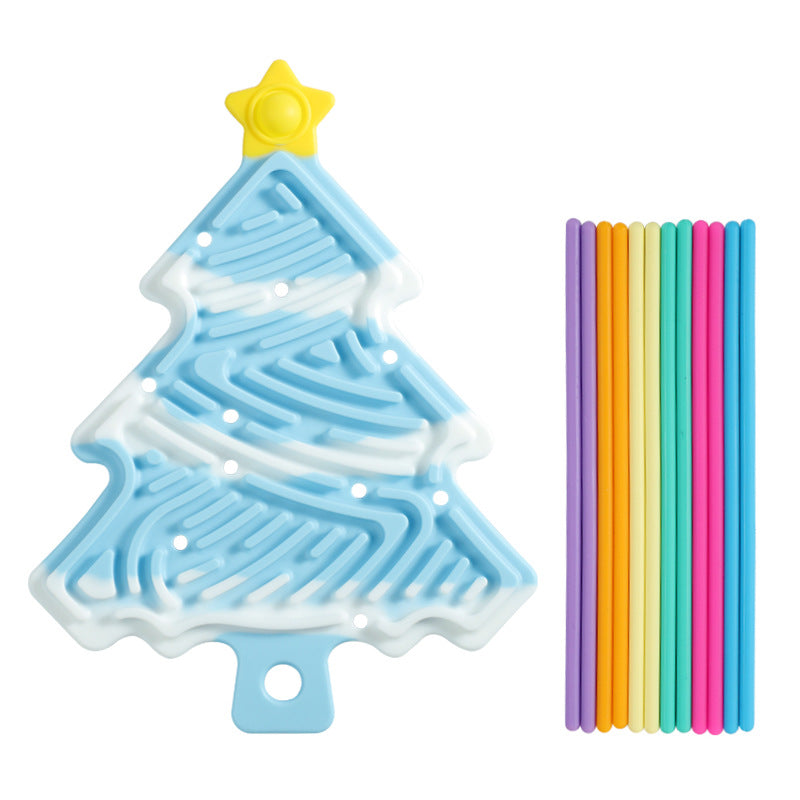 Sensory Kids Toy in Christmas Design