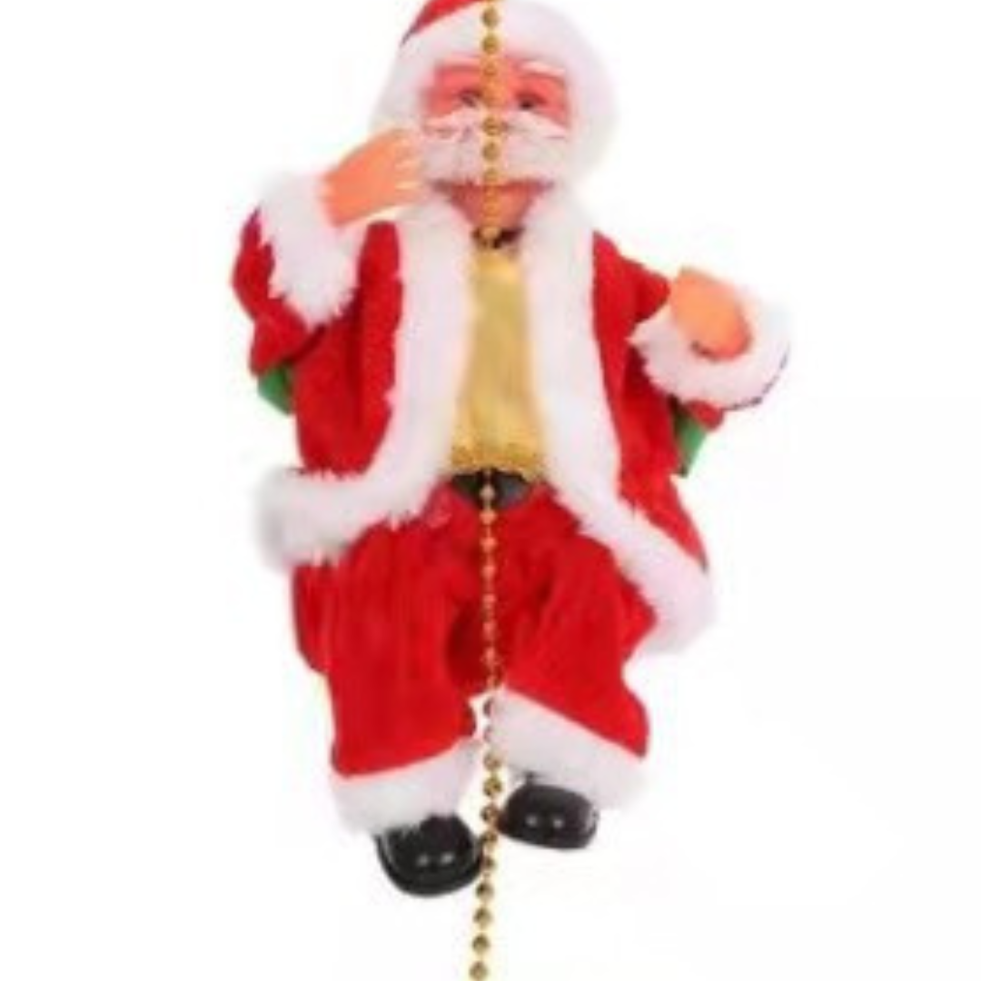 Leather Climbing Santa Claus