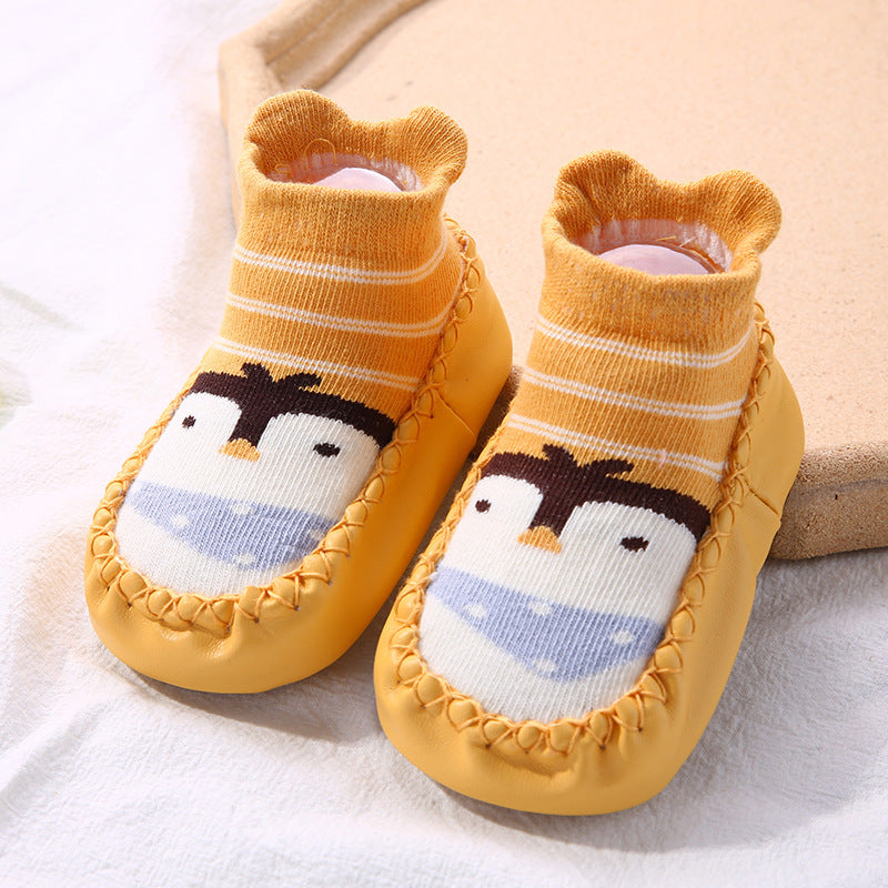 Baby Breathable Sock Shoes – Non-Slip Soft Sole Walking Socks for Infants & Toddlers