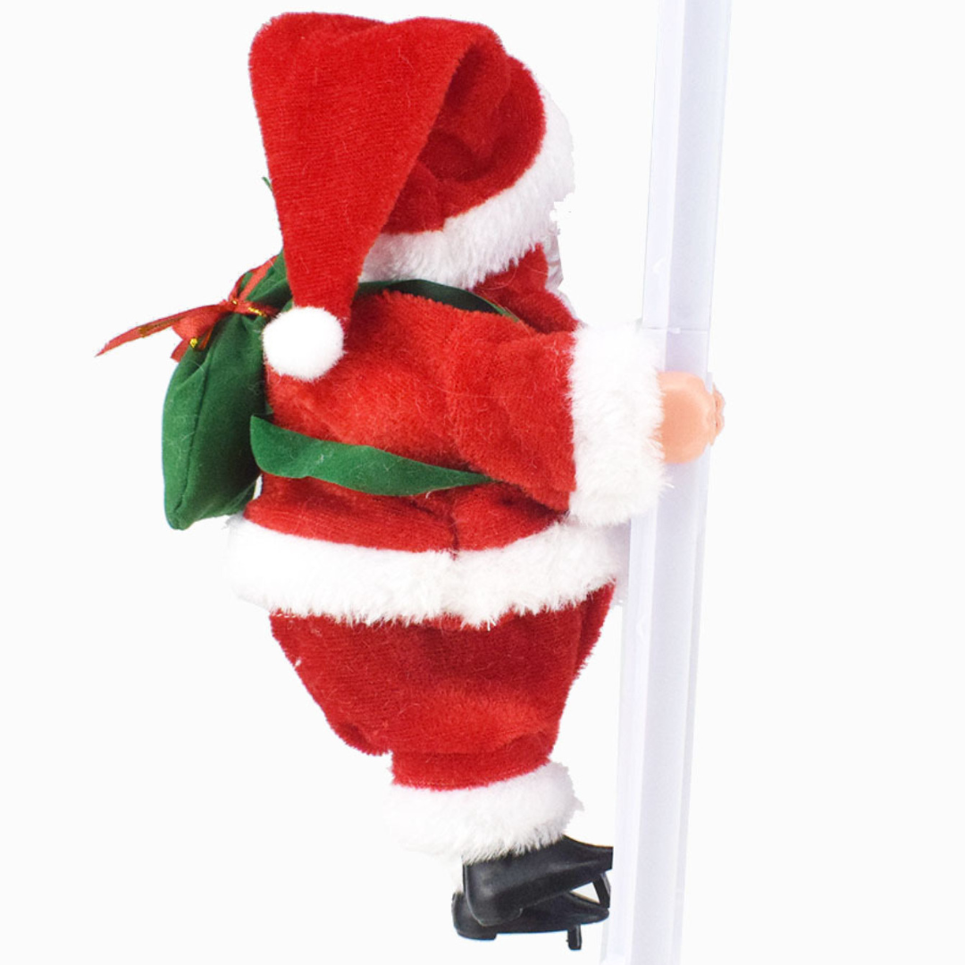 Leather Climbing Santa Claus