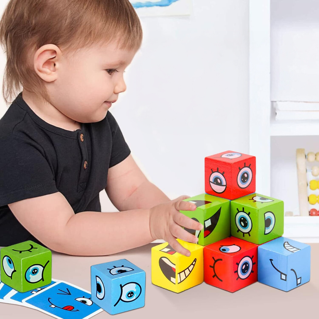 FaceCube - Montessori-Inspired Playset