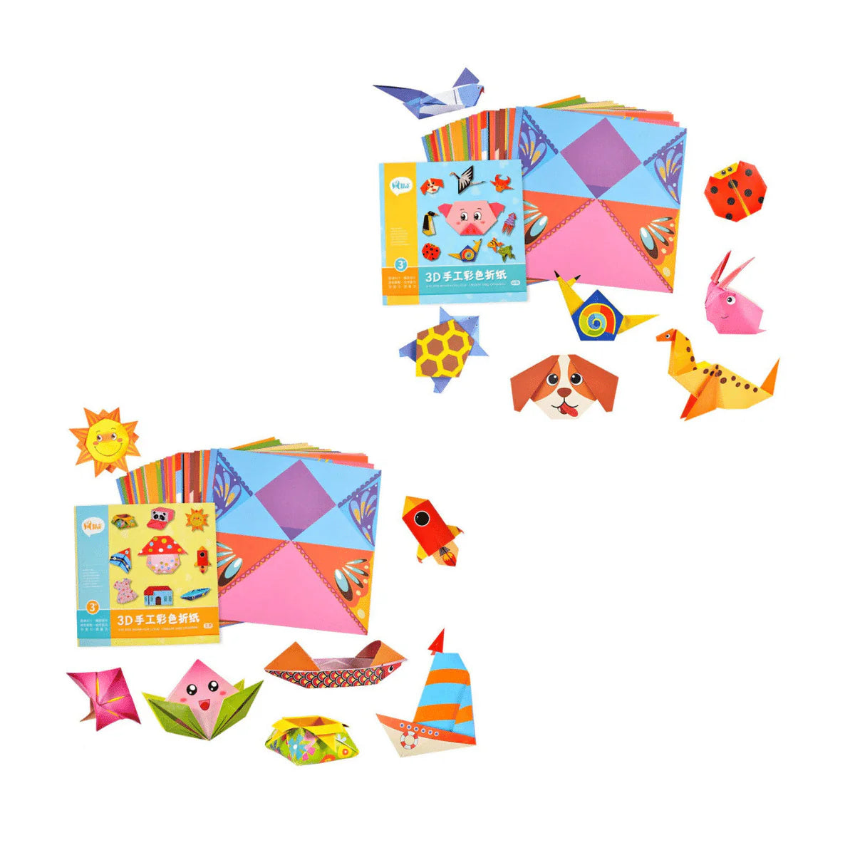 Creative Origami Paper Folding Kit for Kids