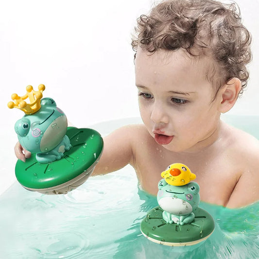 Sprinkling Frog Bath Toy