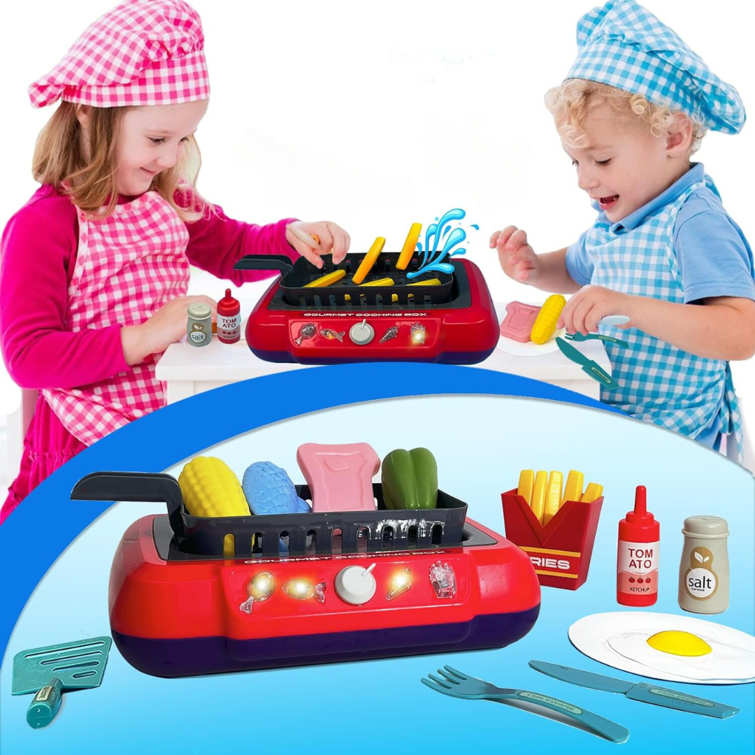 Gourmet Play and Cooking Box for Kids