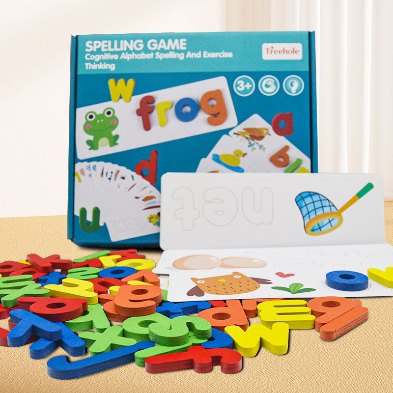 SpellMaster - Montessori Wooden Letter Game