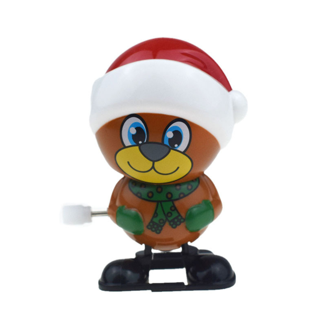 Wind-up christmas toy