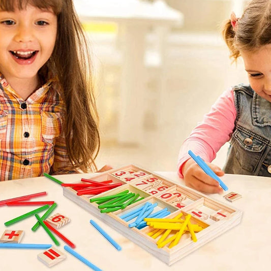 Montessori Math Sticks for Learning to Calculate