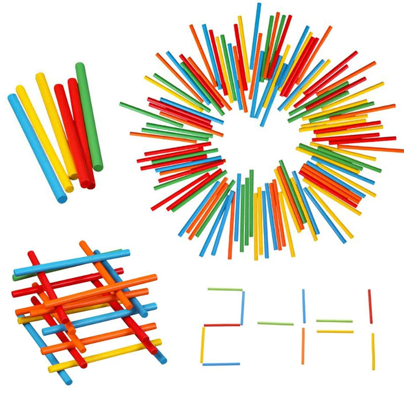 Montessori Math Sticks for Learning to Calculate