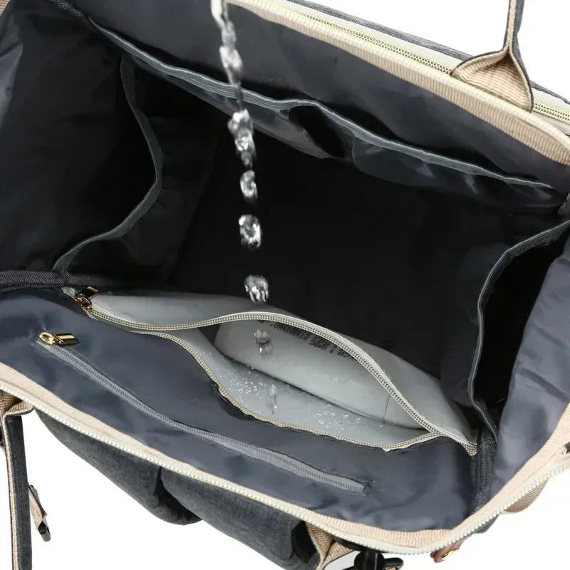 2-in-1 Baby Backpack in Elegant Design