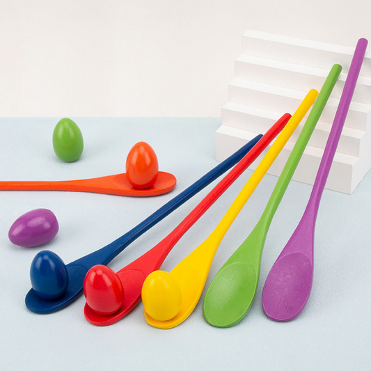 Montessori Wooden Color Spoons