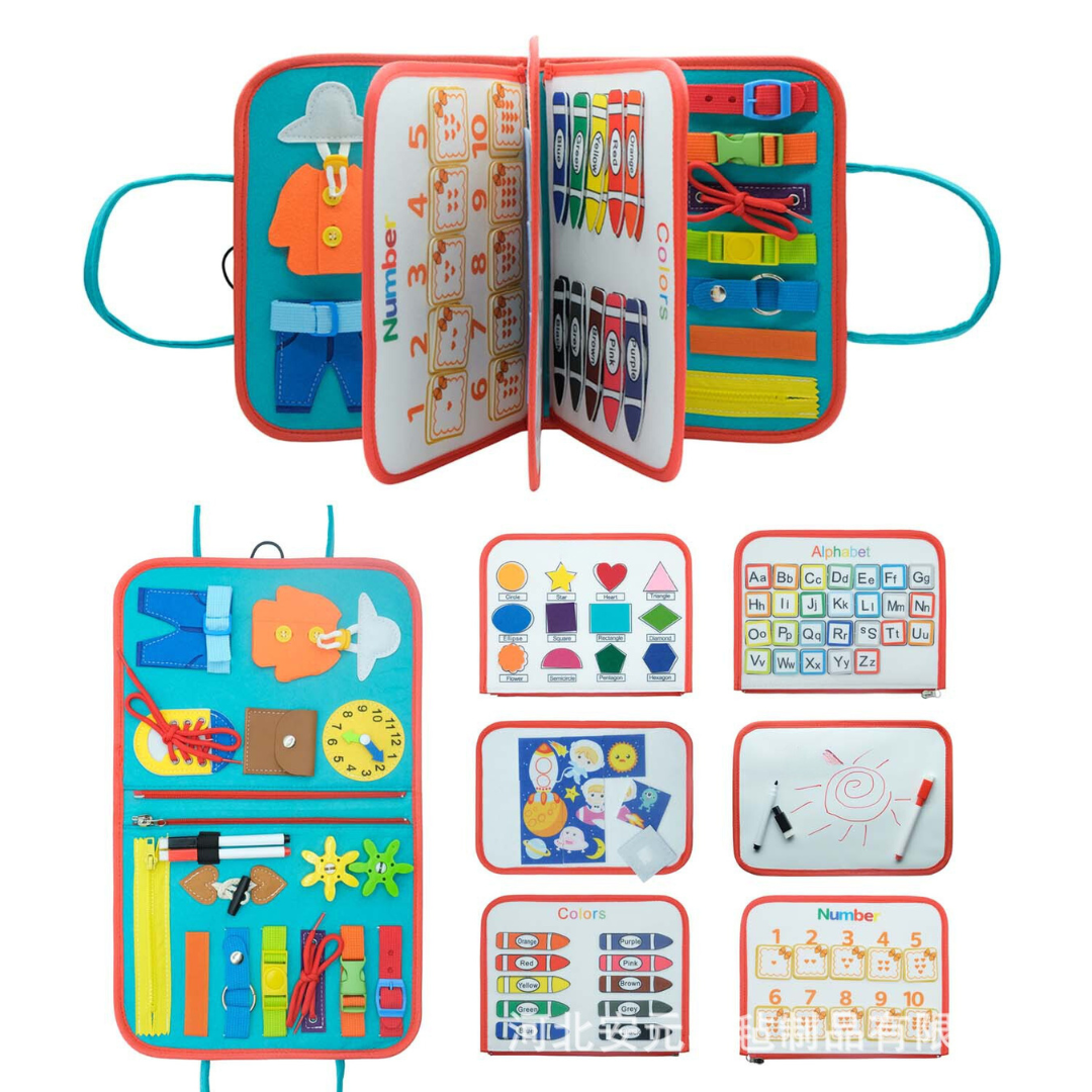 MagicBook - Montessori Sensory Board