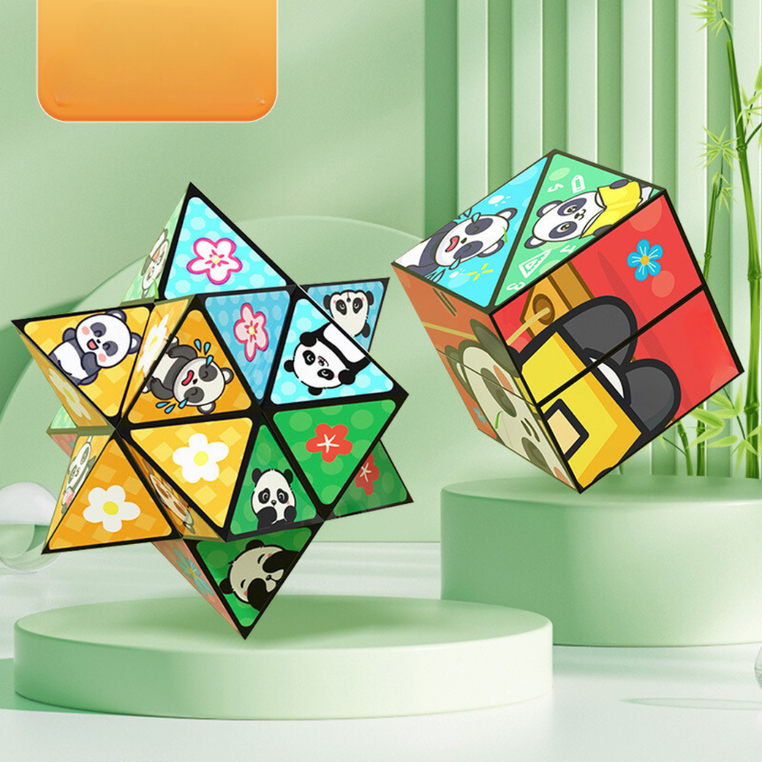 Magical Folding Cubes