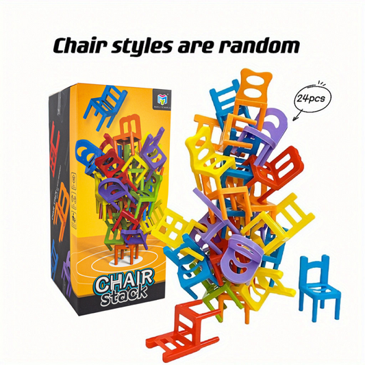 Montessori Chair Stacking Game