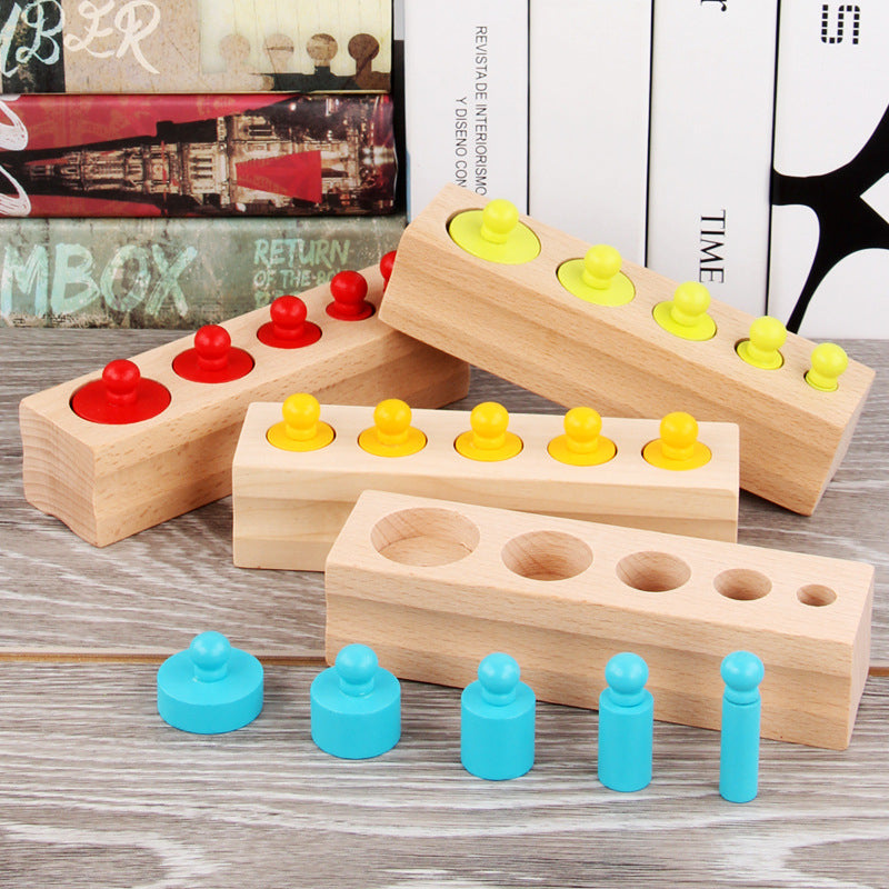 Montessori Colors and Numbers Learning Wooden Toy