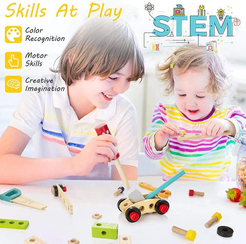 WoodCraft - Learning Set for Kids