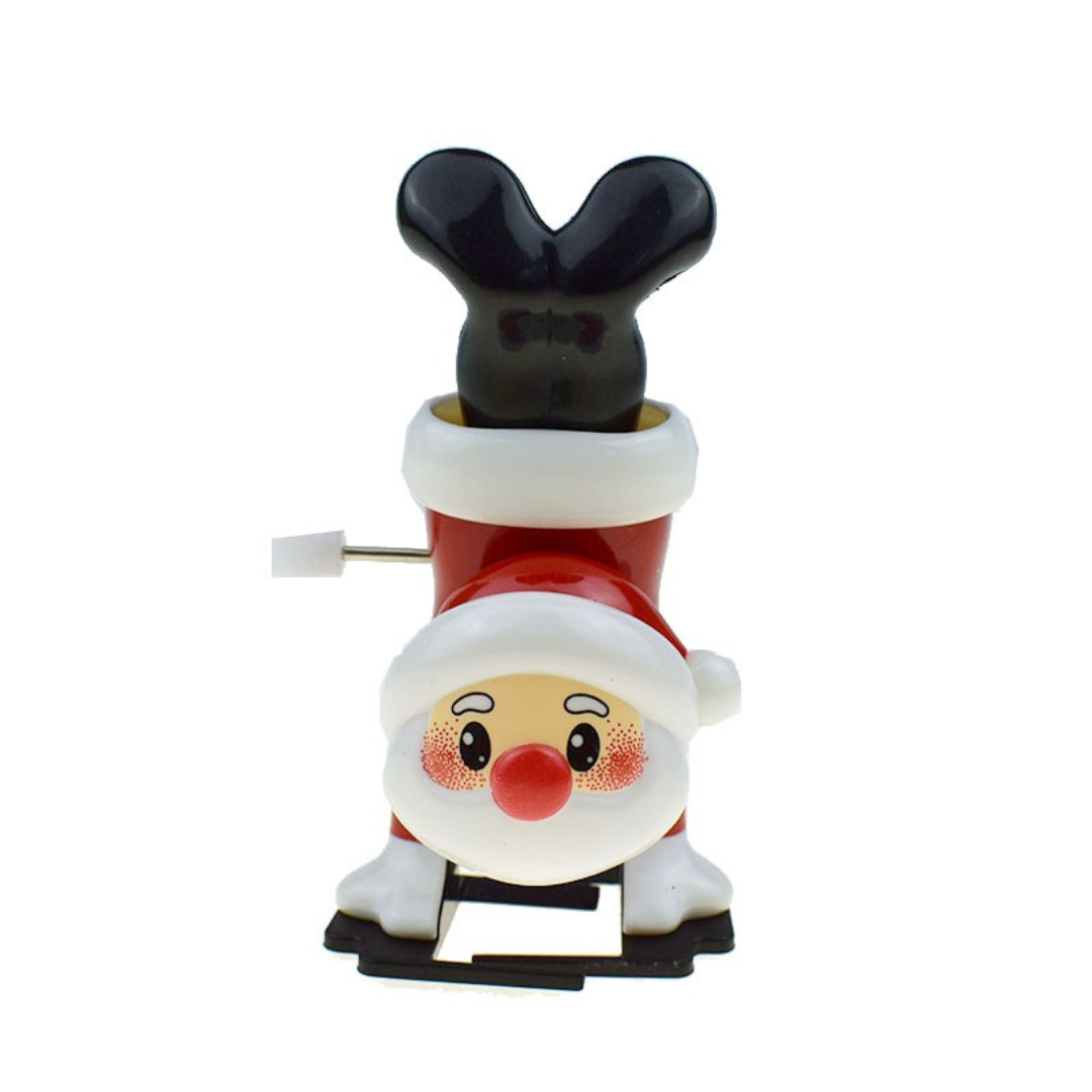 Wind-up christmas toy