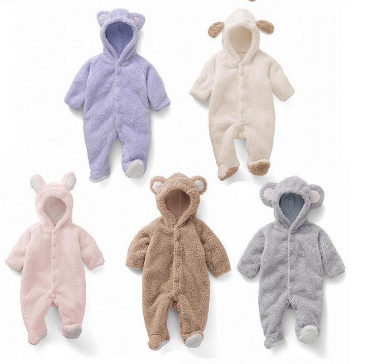 Cute Baby Onesie in Bear Design