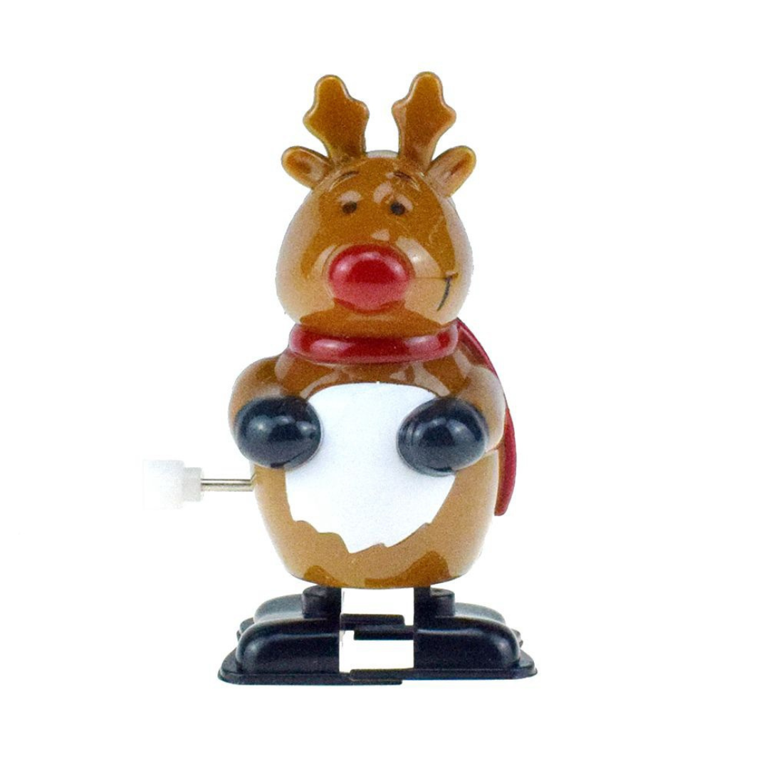 Wind-up christmas toy