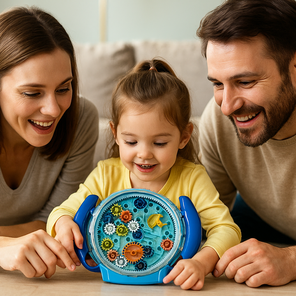 3D ball maze wheel – skill and learning game