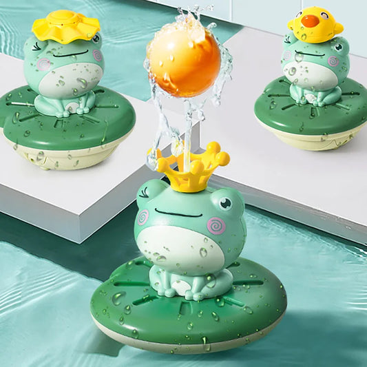 Sprinkling Frog Bath Toy