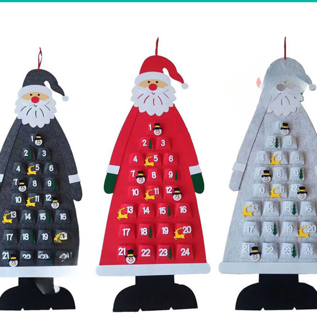 ChristmasFelt - Montessori 3D Felt Christmas Tree