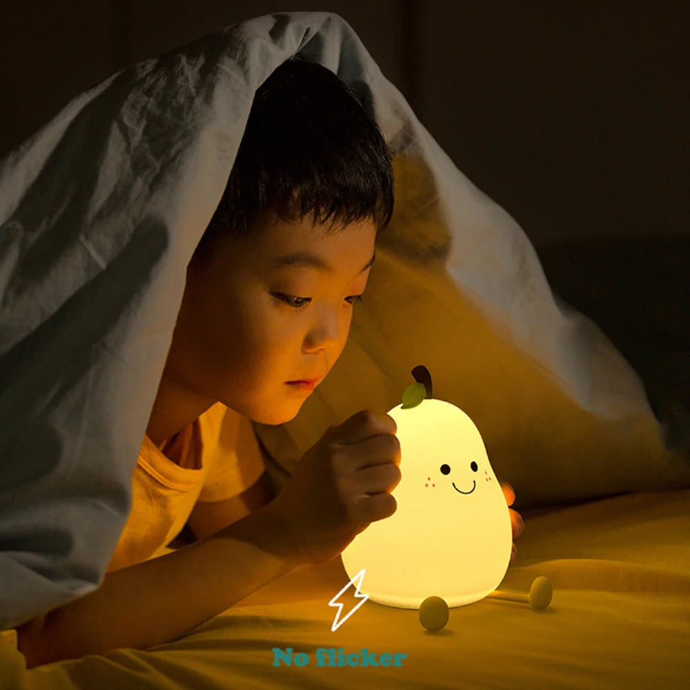 Cozy Pear Night Light – For the Perfect Night's Sleep