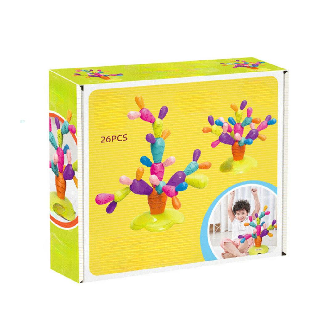 Montessori Magnetic Cactus Toy