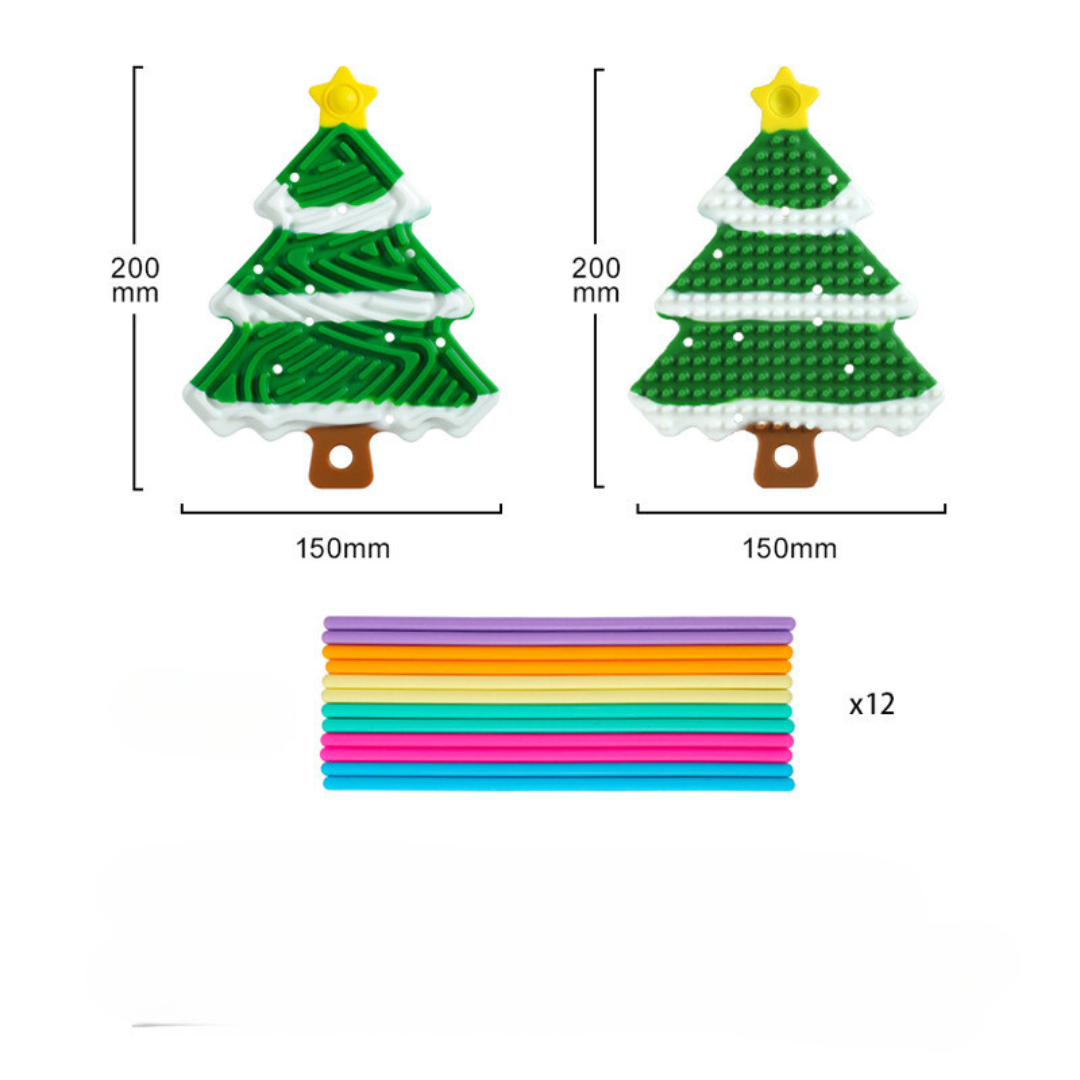 Sensory Kids Toy in Christmas Design