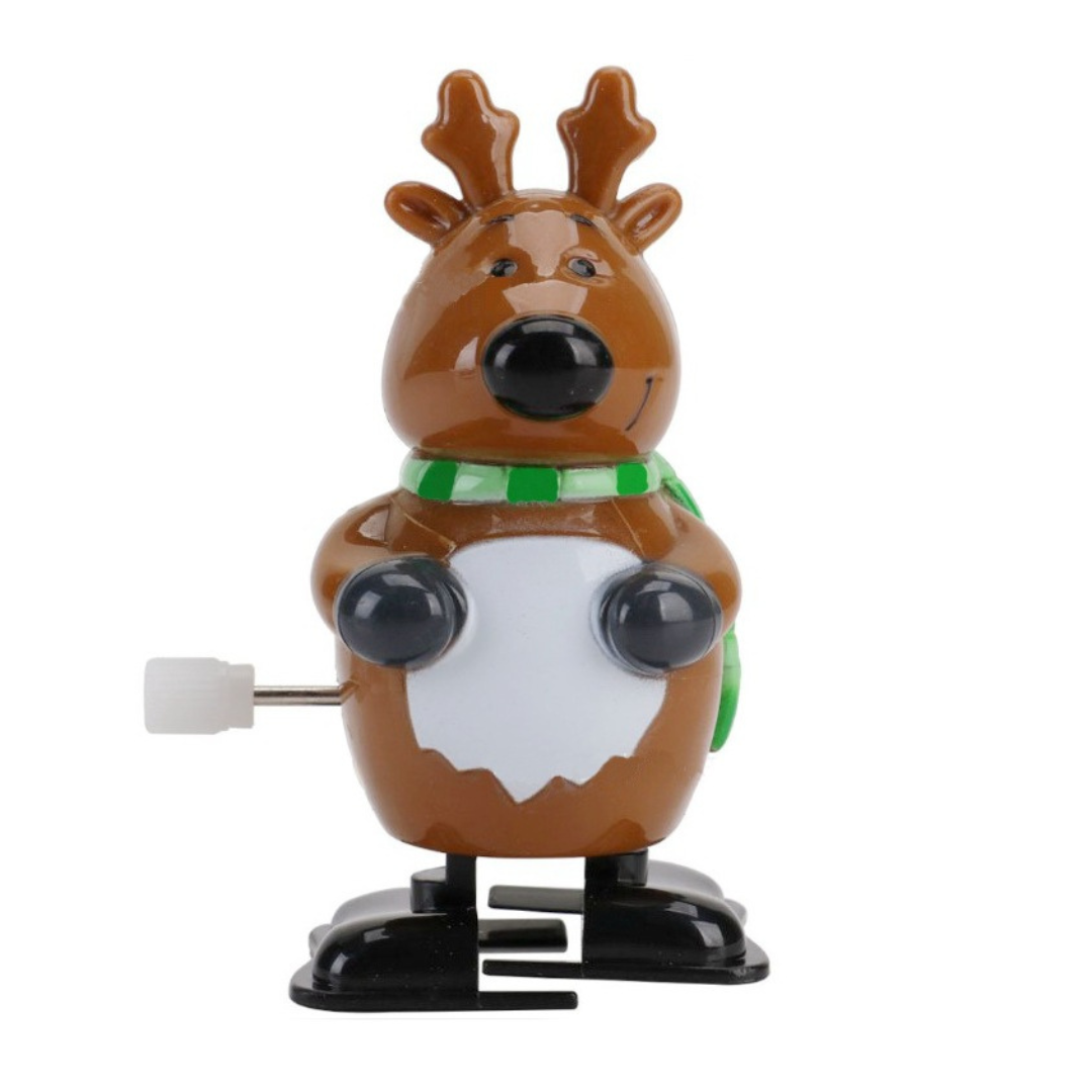 Wind-up christmas toy