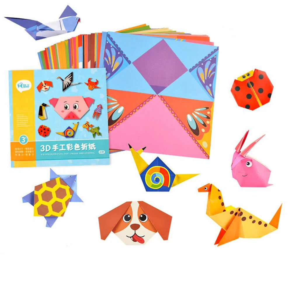 Creative Origami Paper Folding Kit for Kids