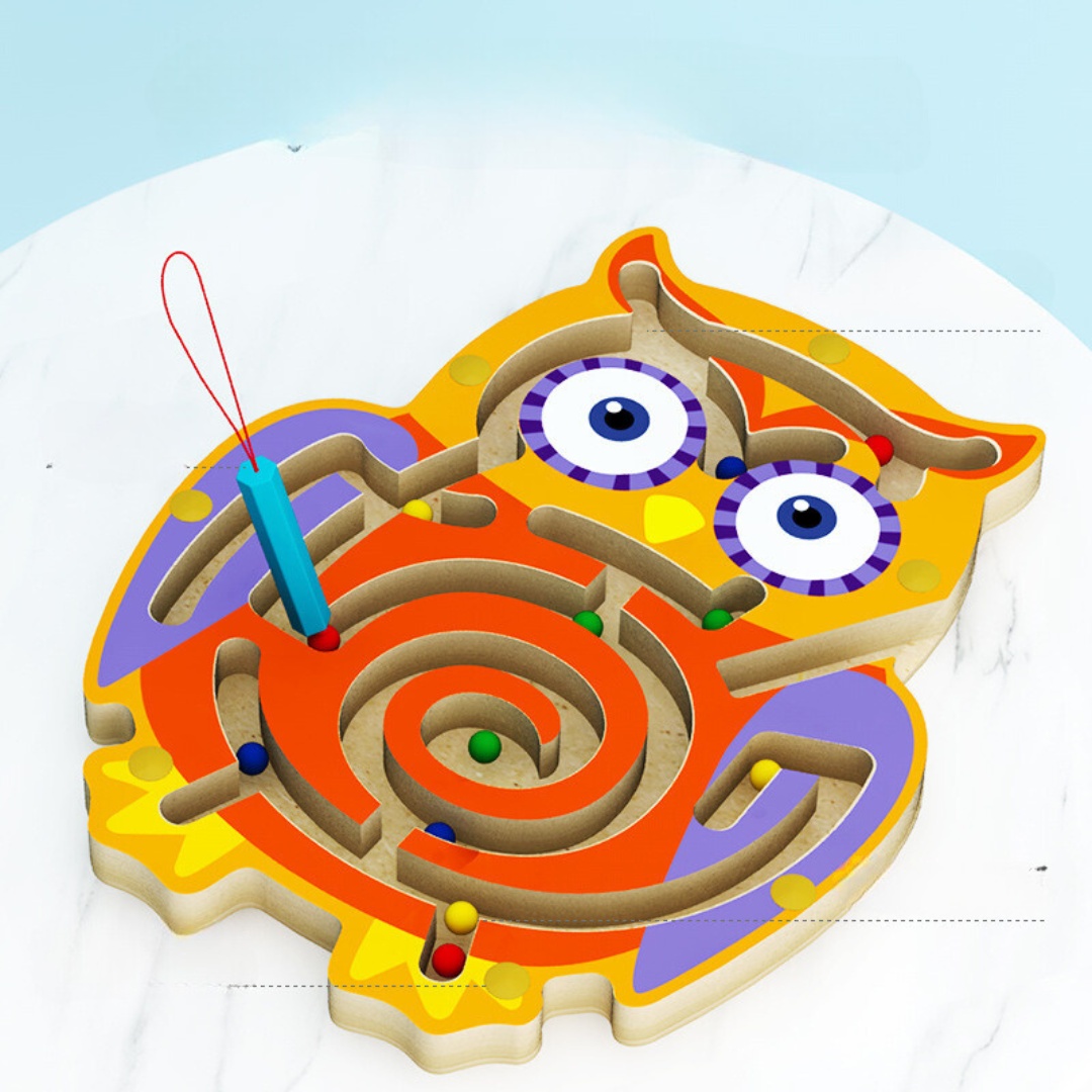 KiddieMaze - Montessori Magnetic Maze