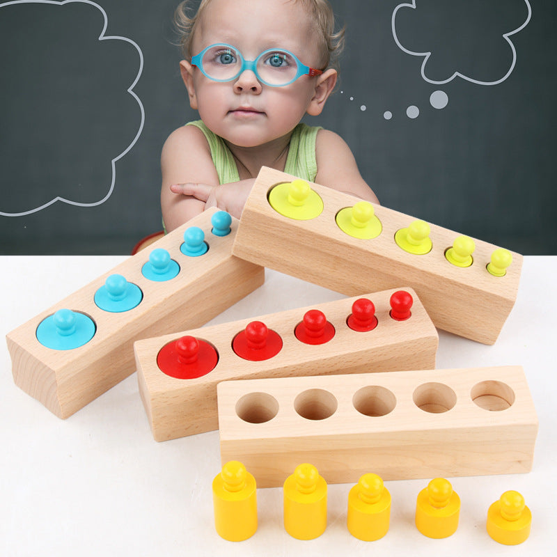 Montessori Colors and Numbers Learning Wooden Toy