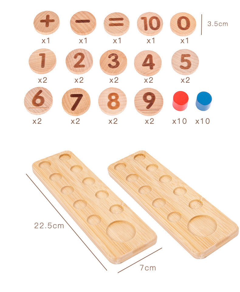 Learning to Count Made Easy - Wooden Toy