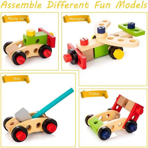 WoodCraft - Learning Set for Kids