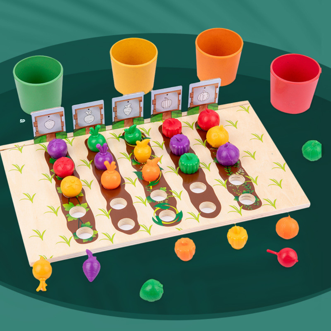 Montessori Colors & Numbers Farm Learning Game