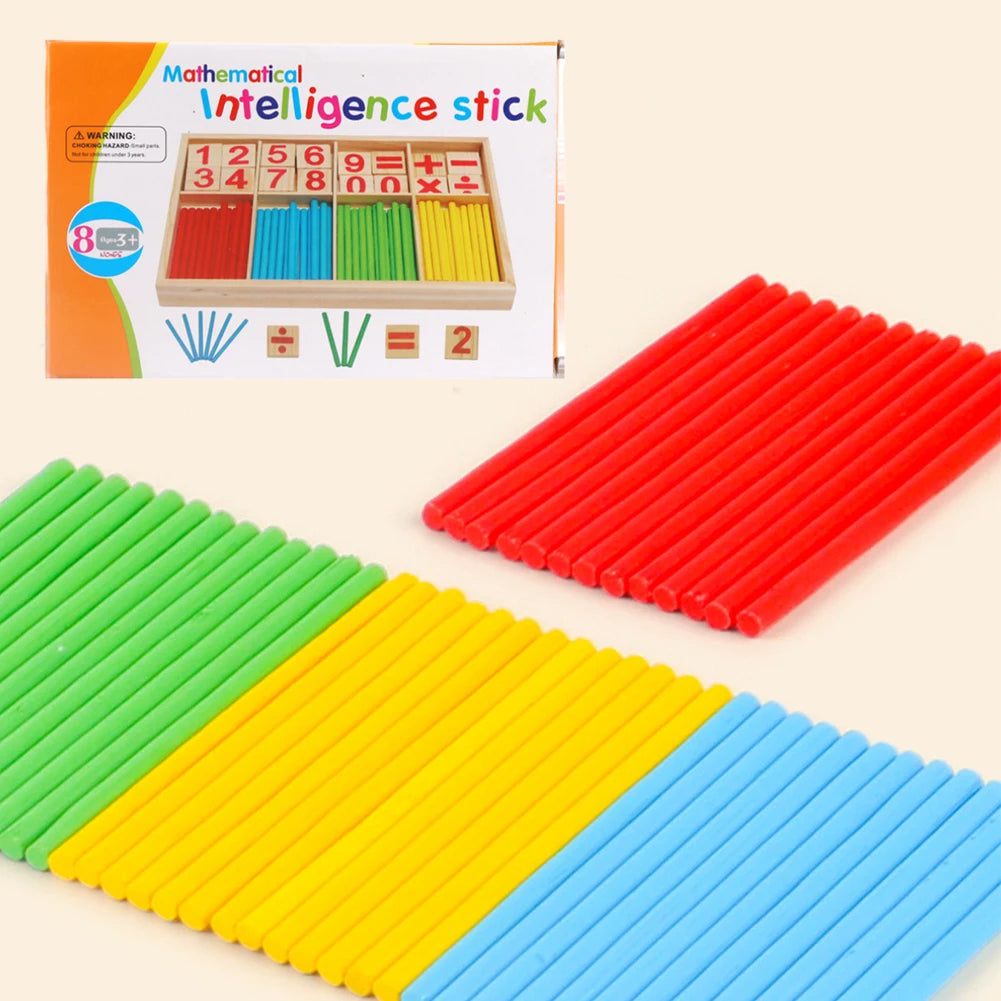 Montessori Math Sticks for Learning to Calculate