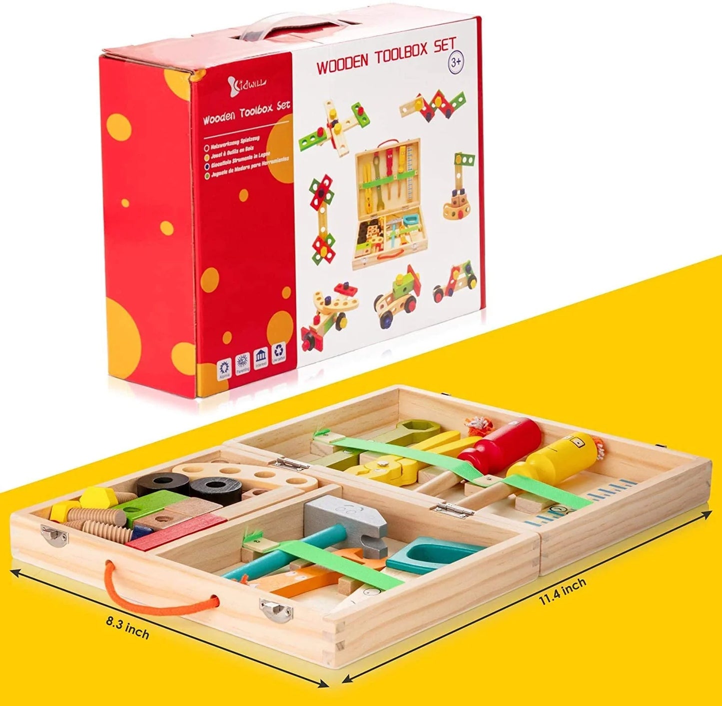 WoodCraft - Learning Set for Kids