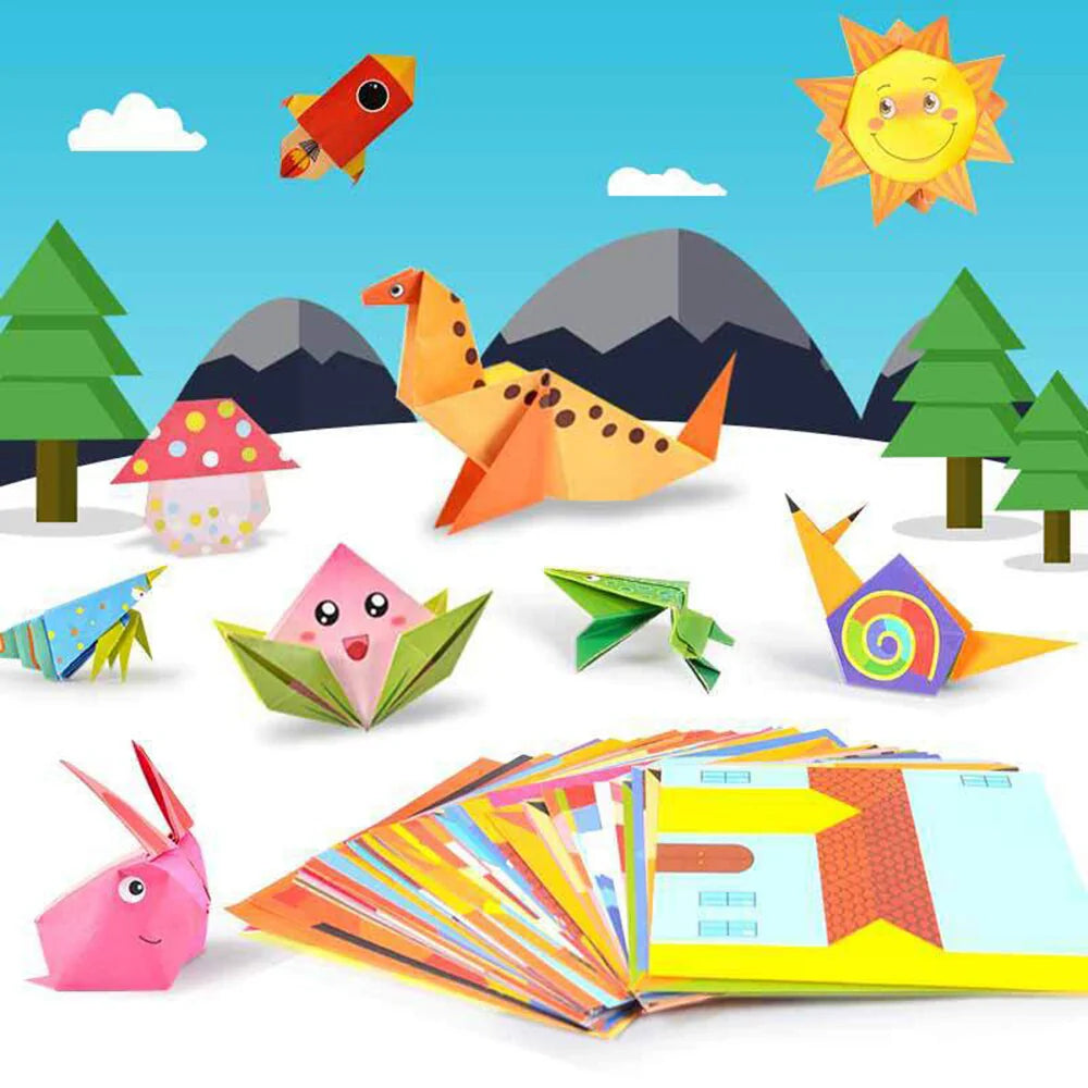 Creative Origami Paper Folding Kit for Kids