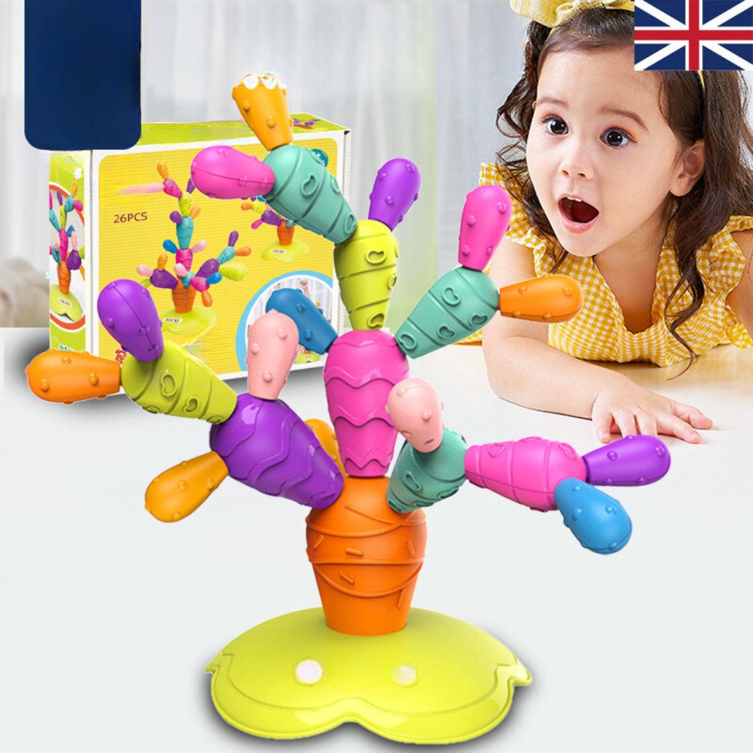 Montessori Magnetic Cactus Toy