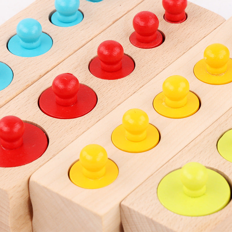 Montessori Colors and Numbers Learning Wooden Toy