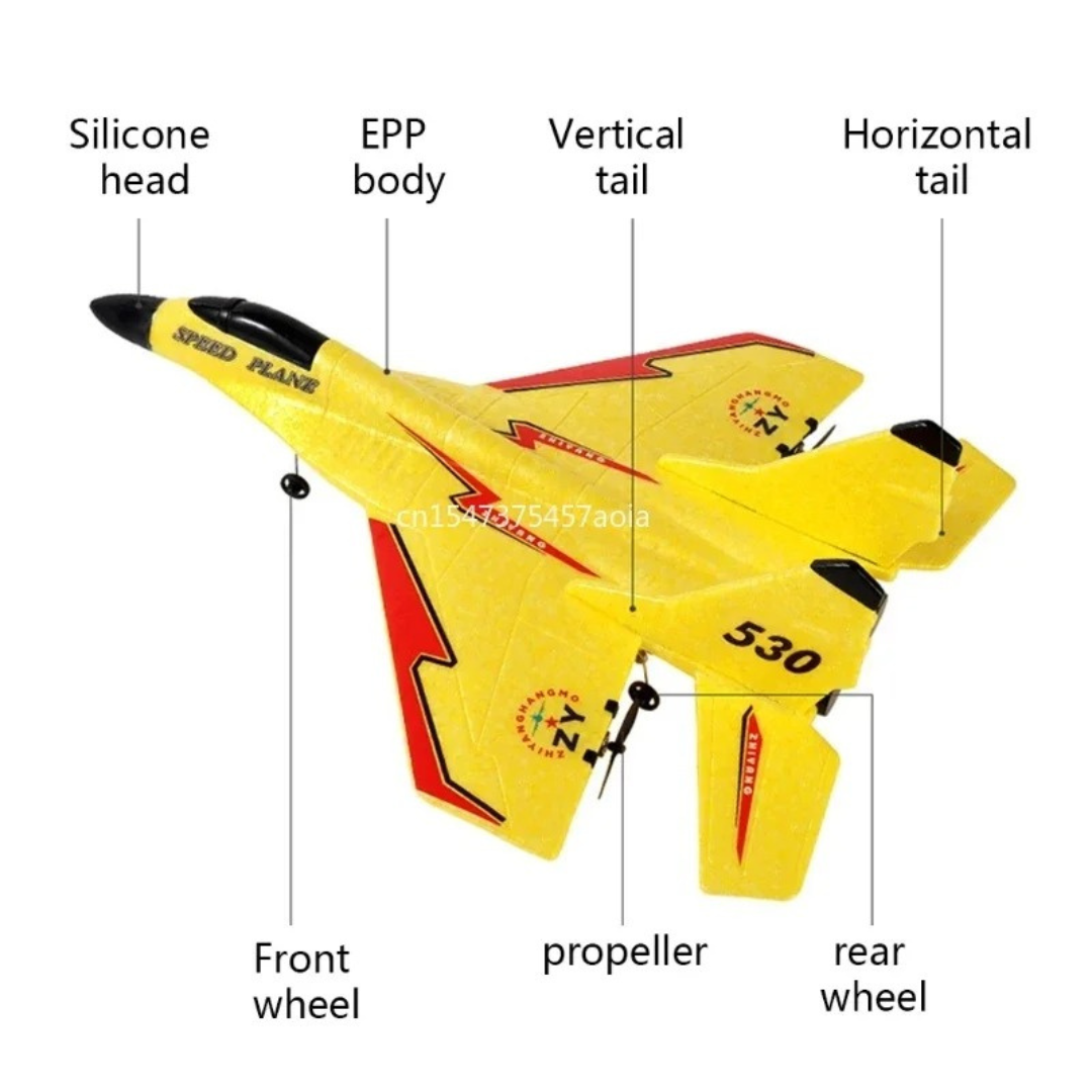 Shatter Resistant Remote Controll Airplane