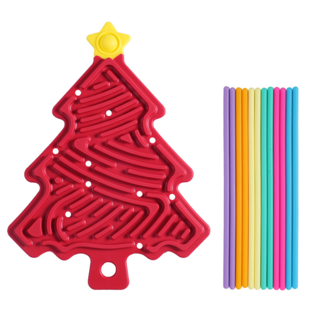 Sensory Kids Toy in Christmas Design