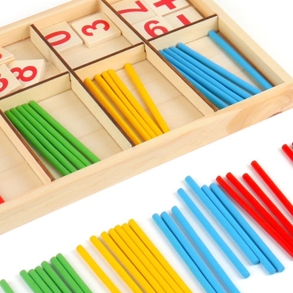 Montessori Math Sticks for Learning to Calculate