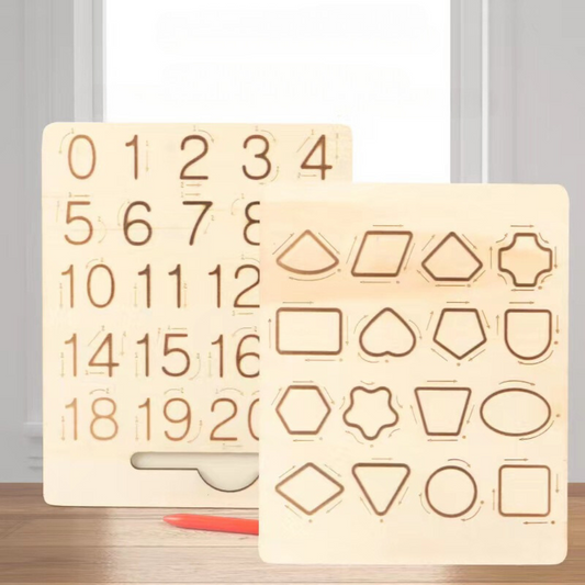 Wooden Alphabet Board