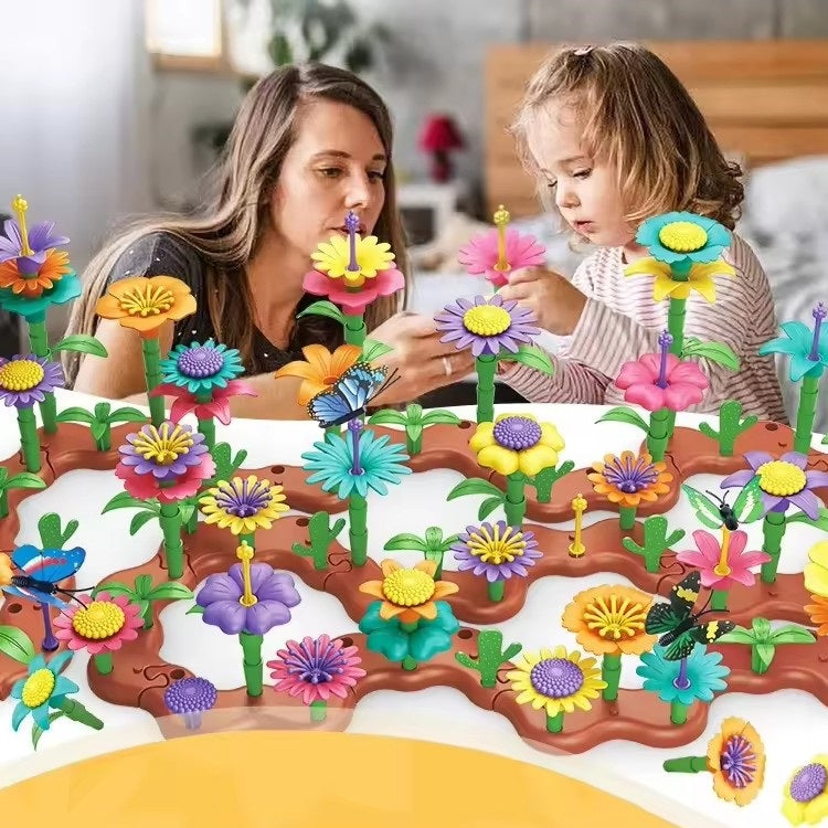 Flower Building Blocks Set