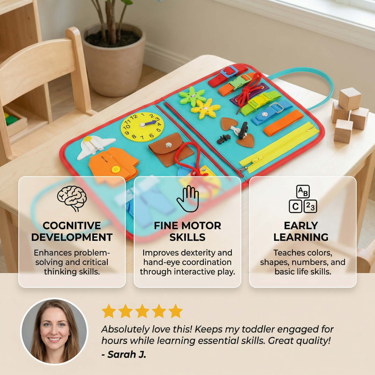 MagicBook - Montessori Sensory Toy