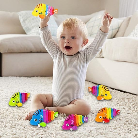 Rolling Fish Toy