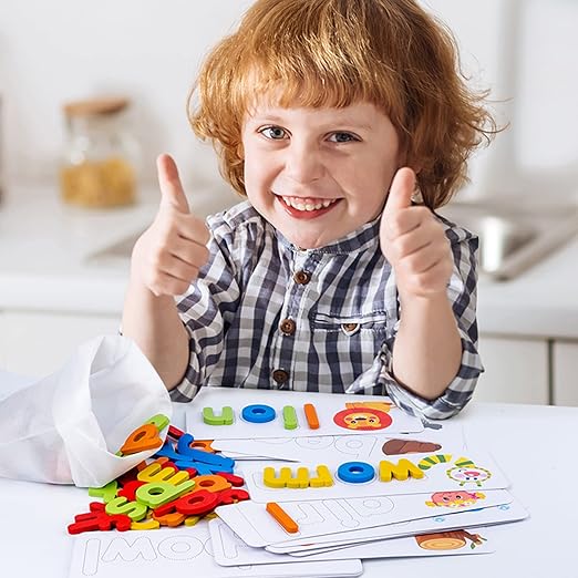 SpellMaster - Montessori Wooden Letter Game